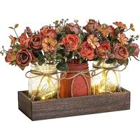 Candélabre moderne de luxe en plastique à 8/10 têtes, bougeoirs électroniques écologiques, centre de table pour mariages et événements