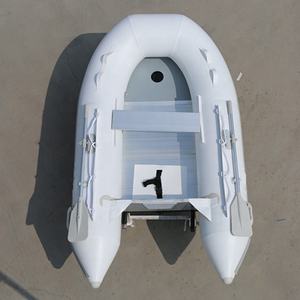 Bateau gonflable certifié CE avec moteur à bas <span class=keywords><strong>prix</strong></span> Matériau pour la pêche en lac Type de puissance avec plancher en fibre de verre en aluminium - Product Image 6