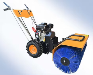Electric Start 6.5hp <b>Gasoline</b> 196cc Loncin Engine Snow Thrower Snowplow Sweeper for Snow Clearing - Product Image 3