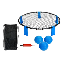 Meilleure vente PLASTIQUE extérieur plage arrière-cour jardin jeu de balle Smash Ball Spike Ball jeu d'extérieur