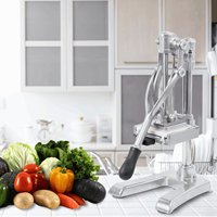 Machine à trancher et à presser les légumes manuelle multifonctionnelle JXB, en acier inoxydable, coupe-frites, trancheuse à pommes de terre, presse-agrumes