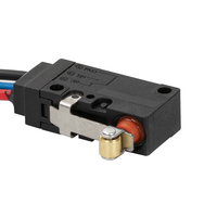 Micro-interrupteur pré-câblé WS2, bouton poussoir SPDT 10A 250VAC T85, micro-interrupteur étanche scellé avec câble