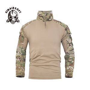 Chemise tactique d'assaut rapide pour homme G3, camouflage, manches longues, avec coudières pour la chasse - Product Image 2