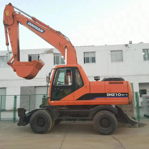 Entrega rápida Excavadora hidráulica de ruedas Doosan de ruedas en stock Usado Gran estado con motor de núcleo - Product Image 3
