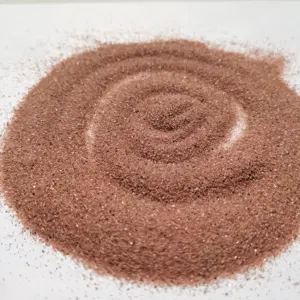 모래 폭파 무료 샘플을 위한 분홍색 강 석류석 모래 30/60 메시
