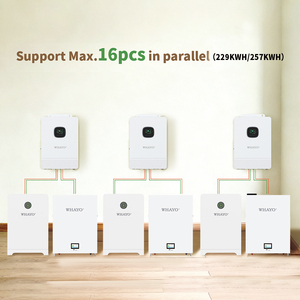 Baterai LiFePO4 Whayo 51.2V 280Ah 14.34kWh yang Dipasang di Dinding, 90% DoD, 12.91kWh yang Dapat Digunakan untuk Rumah, UL9540, Smart BMS, IP65 - Product Image 6