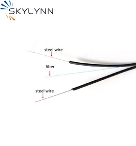 Duy nhất-chế độ đa chế độ trong nhà/ngoài trời <span class=keywords><strong>FTTH</strong></span> Cáp 1-<span class=keywords><strong>12</strong></span> lõi HDPE gyfxtby sợi cáp quang g652 g655 thả cáp mạng - Product Image 6