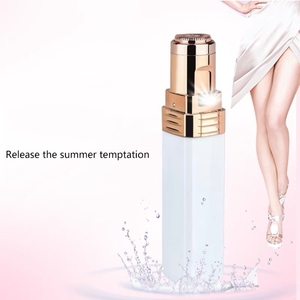 Mini rasoir électrique rechargeable pour femme, portable, sans douleur, pour l'épilation du visage, avec lumière LED, pour les voyages. - Product Image 4