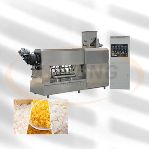 Machine d'extrusion de riz artificiel fortifié, machine automatique de fabrication de riz artificiel, ligne de production de riz nutritionnel fortifié - Product Image 3