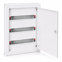 Boîtier de distribution électrique B&J 3R20Way personnalisable, montage en surface sur rail DIN, étanche IP41, pour disjoncteurs MCB et interrupteurs principaux