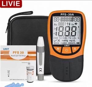 Analizador <span class=keywords><strong>de</strong></span> Perfil Lipídico Livie en Oferta Especial Kit <span class=keywords><strong>de</strong></span> Prueba <span class=keywords><strong>de</strong></span> <span class=keywords><strong>Colesterol</strong></span> HDL/LDL/<span class=keywords><strong>Triglicéridos</strong></span> <span class=keywords><strong>Medidor</strong></span> <span class=keywords><strong>de</strong></span> Lípidos con 20 Tiras para Pruebas en Casa - Product Image 1