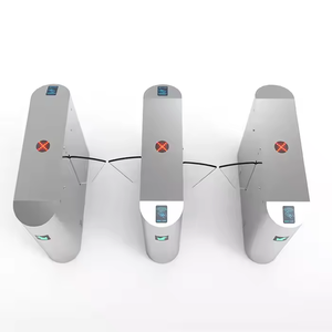 Tourniquet piétonnier de solutions intelligentes de carte de l'entrée RFID avec l'aileron de barrière de contrôle d'accès - Product Image 4