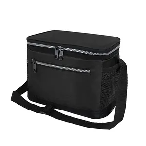 Bán Buôn Tái Sử Dụng Ráp Và Cách Điện Hộp Ăn Trưa Leakproof Cooler Bag Cho Cắm Trại, Dã Ngoại, BBQ