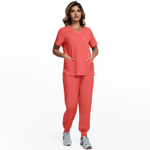 2025 respirant hôpital uniforme femmes gommage uniforme du personnel Uniformes Mdicos hôpital Salon de beauté clinique en gros personnaliser - Product Image 4