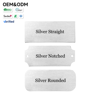 <span class=keywords><strong>Targhette</strong></span> in <span class=keywords><strong>Ottone</strong></span> Personalizzabili con Bordi Dritti o Arrotondati per Incisione Personalizzata - Product Image 3