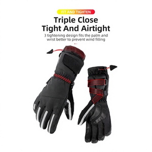 Premium Winter Ski <b>Gloves</b> Women & Men Windproof Waterproof Thermal <b>Touchscreen</b> <b>Gloves</b> Anti Slip Grip Skiing Snowboarding Outdoor - Product Image 1