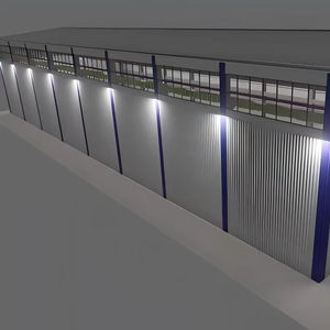 Structure modulaire préfabriquée en acier à faible émission de carbone de conception moderne, entrepôt, atelier, ferme, logistique sans poussière - Product Image 5