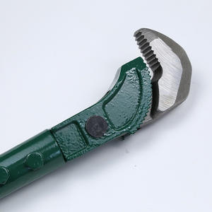 Clé à tuyau Lan Bao Lu 600 mm réglable à mâchoires dentelées en acier au chrome-vanadium de qualité industrielle métrique - Product Image 5
