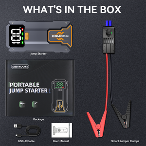 Tất cả-trong-một đa chức năng xe Jumper Starter với hiển thị kỹ thuật số và Xe Chuyên Nghiệp nhảy bắt đầu - Product Image 6