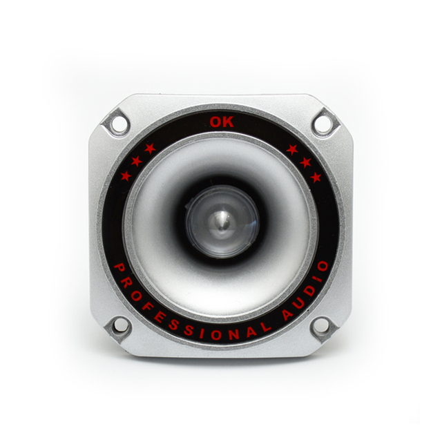4\" Colorful Flashing Piezoelectric Audio Speaker Tweeter Professional Amplifier Loudspeaker Treble Head Driver for Home Stage