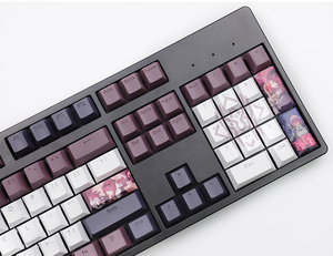 Phím bàn phím cơ <span class=keywords><strong>PBT</strong></span> Anime Furina hai màu trong suốt, in chuyển nhiệt, dành cho bàn phím cơ VGN, độ bền và khả năng đọc được được cải thiện - Product Image 5