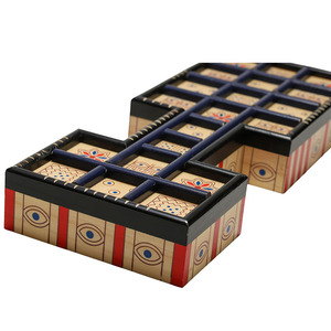 บอร์ดอาร์เคดเกมกระดานกลยุทธ์โบราณสำหรับ2ผู้เล่นเกมกระดานของ UR - Product Image 3