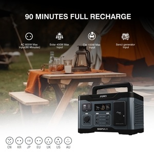 สถานีไฟฟ้าพกพา Senci 1000W เครื่องกำเนิดไฟฟ้าสำรองสำหรับบ้าน แบตเตอรี่ 921Wh รองรับไฟฟ้ากระแสสลับ 2000W พร้อมตัวควบคุม MPPT สถานีไฟฟ้า 2000 วัตต์ - Product Image 3