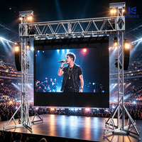 Structure de support pour écran LED extérieur, idéale pour les scènes et les concerts