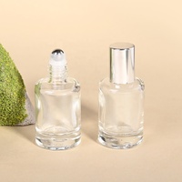 Flacon en verre à bille à rouler très vendu, 10 ml, pour huile essentielle, parfum, flacon en verre avec bouchon à bille pour sérigraphie