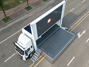 <span class=keywords><strong>Camion</strong></span> publicitaire à écran LED solaire pour événements, avec scène hydraulique pliable et alimentation <span class=keywords><strong>de</strong></span> secours - Product Image 3