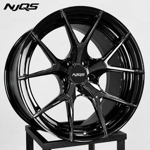 Jantes en fibre de carbone forgée NJQS 5x114.3/5x130/5x120 PCD 100mm 18-26 pouces pour BMW Audi C8 <span class=keywords><strong>Urus</strong></span> Lexus - Product Image 2