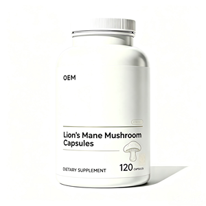 Cápsulas de Melena de León de Marca Privada OEM, Favorecen el Bienestar Cognitivo, la Salud Cerebral y la Salud del Sistema Nervioso - Product Image 1