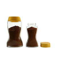Offre Spéciale – Pot à Café en Verre Personnalisé 420ml 850ml – Fabricant de Pots de Rangement en Verre Transparent pour Café Instantané avec Couvercle en Plastique