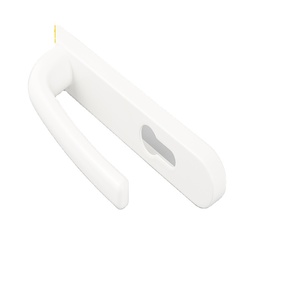 Della fabbrica del Commercio All'ingrosso Caldo Su Misura a buon mercato Bianco Verniciatura a Polvere di Alluminio esterno di costruzione hardware maniglia della porta - Product Image 2