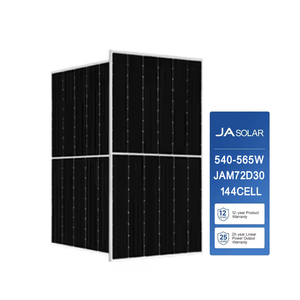 Panneau solaire monocristallin bifacial PERC DeepBlue 3.0 565W tout noir <span class=keywords><strong>JAM72D30</strong></span> <span class=keywords><strong>540</strong></span>-565MB demi-cellule double vitrage PV - Product Image 2