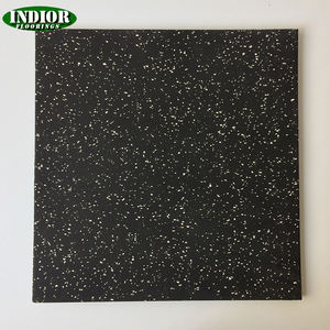 Estera para gimnasio patio de recreo al aire libre raspador Bodenmatte molde de sello de hormigón EPDM caucho enclavamiento cinta de correr caucho resistente 15mm - Product Image 3