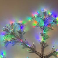 Lumière de Noël en forme de flocon de neige LED multicolores de haute qualité, 36 pouces, 660 LED, à suspendre, grande taille, pour extérieur