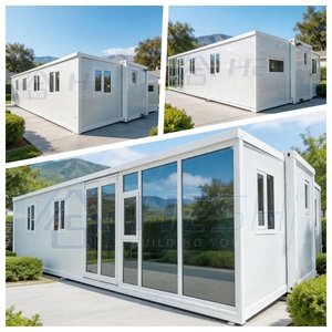 Suite de jardin Cabana au bord de la piscine, maison conteneur extensible 20Ft 40Ft avec structure en acier de 5mm, 4 chambres, galvanisée, mobile et relocalisable - Product Image 4