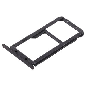 Bandeja para Tarjetas SIM Dual y Micro SD para Huawei Mate 20 Lite - Negro - Product Image 1