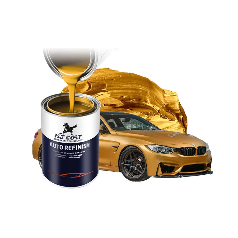 Hot Selling Golden Pearl Car Paint Clear Coat Primer Putty For Auto Repair