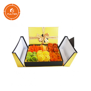 Custom <strong>Fancy</strong> Design Bakalava Sweet <strong>Chocolate</strong> Dates Dried Fruit Compartment Cardboard Gift Box - Product Image 6