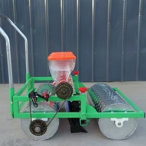 Semoir multifonctionnel à 6 rangs, espacement de 15 cm, machine de plantation agricole pour blé, riz, sésame, légumes, herbes, graines d'herbe - Product Image 2