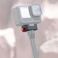 Plaque à dégagement rapide en alliage d'aluminium, capacité de charge de 5 kg, triple protection anti-chute pour appareils photo reflex numériques, caméras d'action, trépieds, stabilisateurs, vlogs et photographie