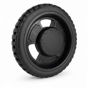 Roue de chantier robuste de 8 pouces de qualité professionnelle, roulement en acier, moyeu en PP, alésage de 12 mm pour <span class=keywords><strong>chariot</strong></span> à béton, <span class=keywords><strong>chariot</strong></span> à échafaudage, <span class=keywords><strong>chariot</strong></span> de démolition - Product Image 4