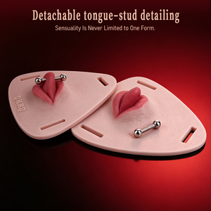 Harnais de poitrine en silicone rouge pour femme, sangles corporelles SM gay, accessoire de lingerie coquine pour couple, cosplay exotique - Product Image 2
