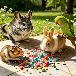 Litière pour animaux de compagnie de petite taille, 100% biodégradable, de qualité alimentaire, à base de tofu broyé multi-espèces pour hamsters, lapins, perroquets, fourniture d'usine - Product Image 1