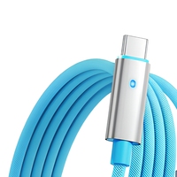 Câble USB-C de charge rapide 100W PD avec conducteur en cuivre pur et nylon pour téléphone, ordinateur portable, ordinateur