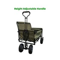 Vente en gros de chariots pliants robustes, portables et pratiques pour les courses, le transport, le camping, les chariots à outils à double usage