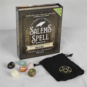 Set <span class=keywords><strong>de</strong></span> <span class=keywords><strong>Runas</strong></span> <span class=keywords><strong>de</strong></span> Brujas con Especímenes <span class=keywords><strong>de</strong></span> Minerales <span class=keywords><strong>de</strong></span> Cristal, Artesanías <span class=keywords><strong>de</strong></span> Piedra para Meditación, Adivinación, Piedra Curativa, Gema Natural del Amor, Arte Popular - Product Image 2