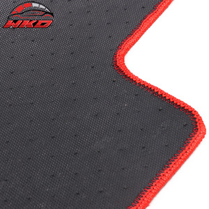 Alfombrillas para Honda Civic 8th 06-11, forro de terciopelo rojo, cubierta antideslizante para alfombras de 1ª y 2ª fila - Product Image 6